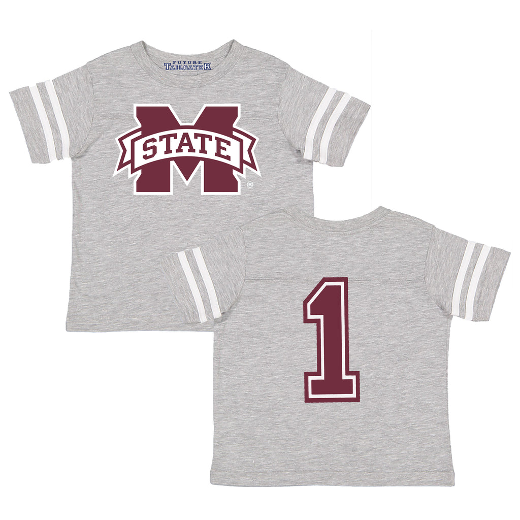 Mississippi State Bulldogs Football Jersey Baby/Toddler/Youth T-Shirt