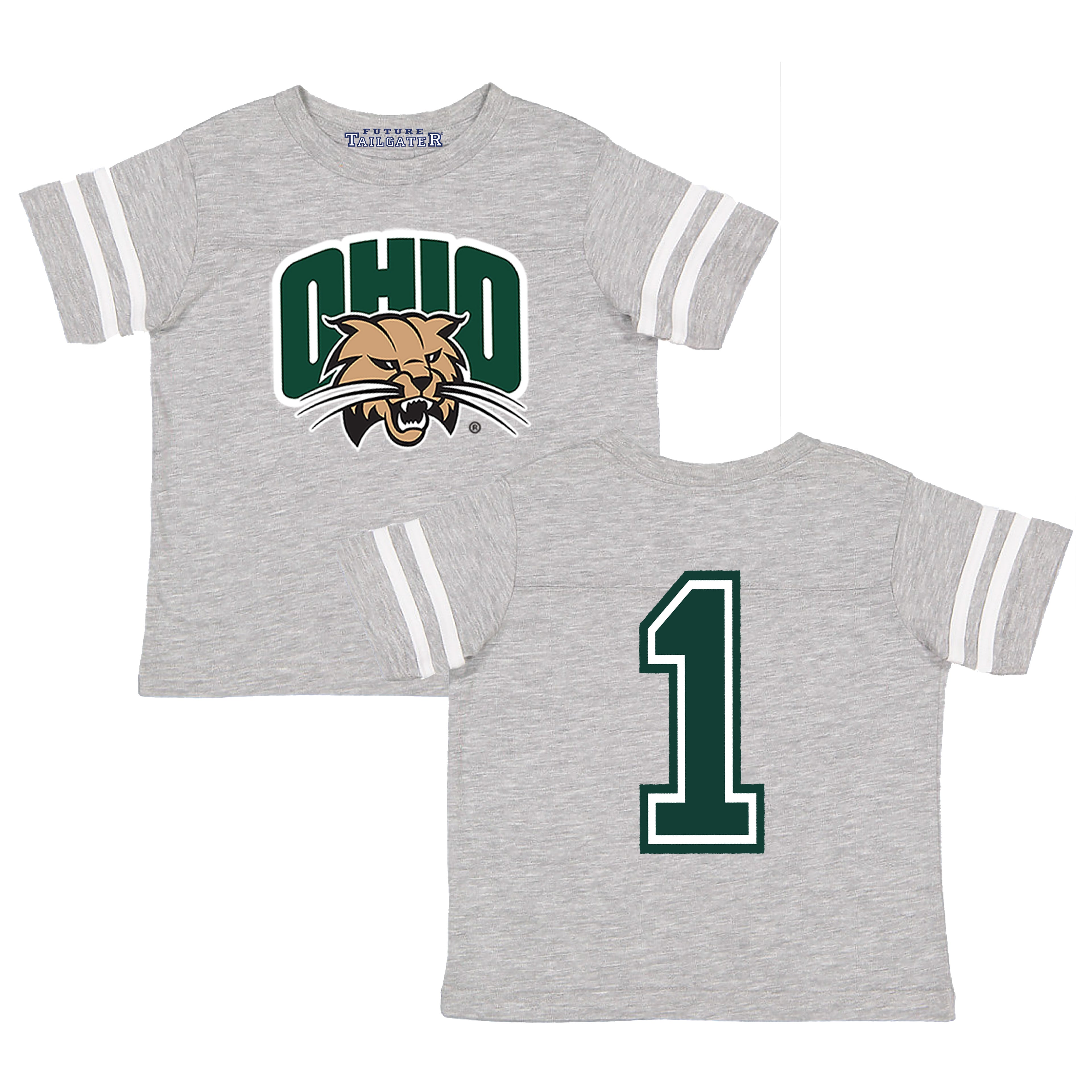 Ohio Bobcats Football Jersey Baby/Toddler/Youth T-Shirt