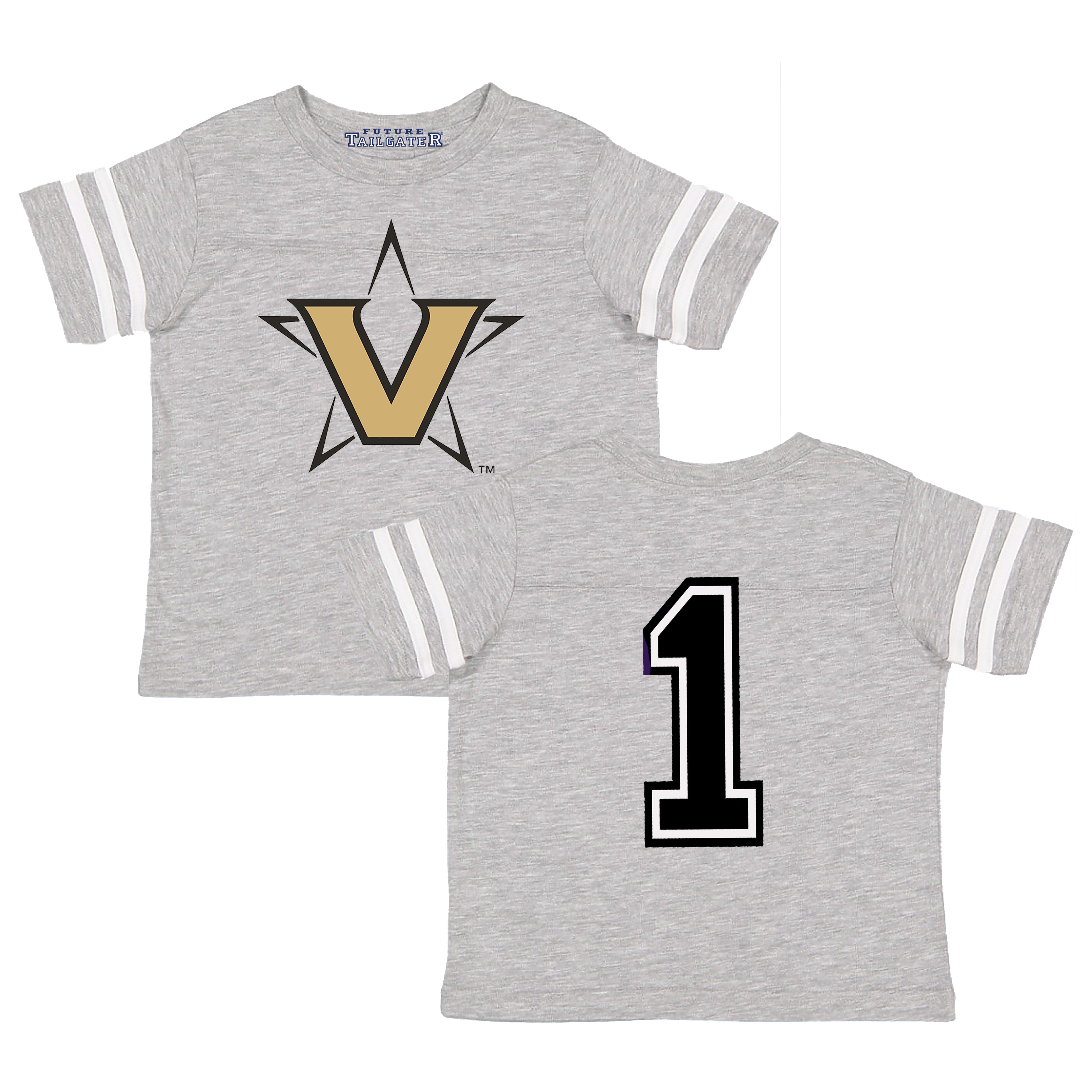 Vanderbilt Commodores Football Jersey Baby/Toddler/Youth T-Shirt