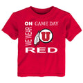 Utah Utes On Game Day Baby/Toddler/Youth T-Shirt