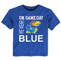 Kansas Jayhawks On Game Day Baby/Toddler/Youth T-Shirt