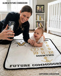 Vanderbilt Commodores Baby Milestone Blanket