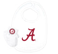 Alabama Crimson Tide Baby Bib and Socks Set