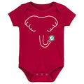 Alabama Crimson Tide FANIMAL Baby Bodysuit