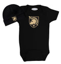 Army Black Knights LOGO Baby Onesie and Cap Set