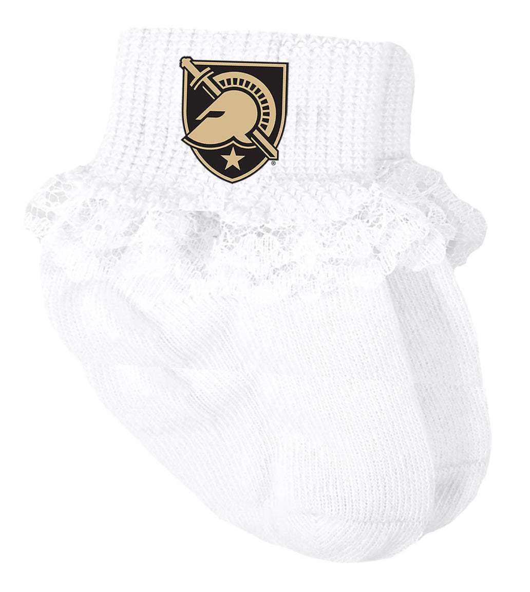 Army Black Knights Baby Socks