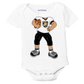 Army Black Knights Heads Up! Football Player Baby Bodysuit