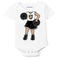 Army Black Knights Heads Up! Cheerleader Baby Bodysuit