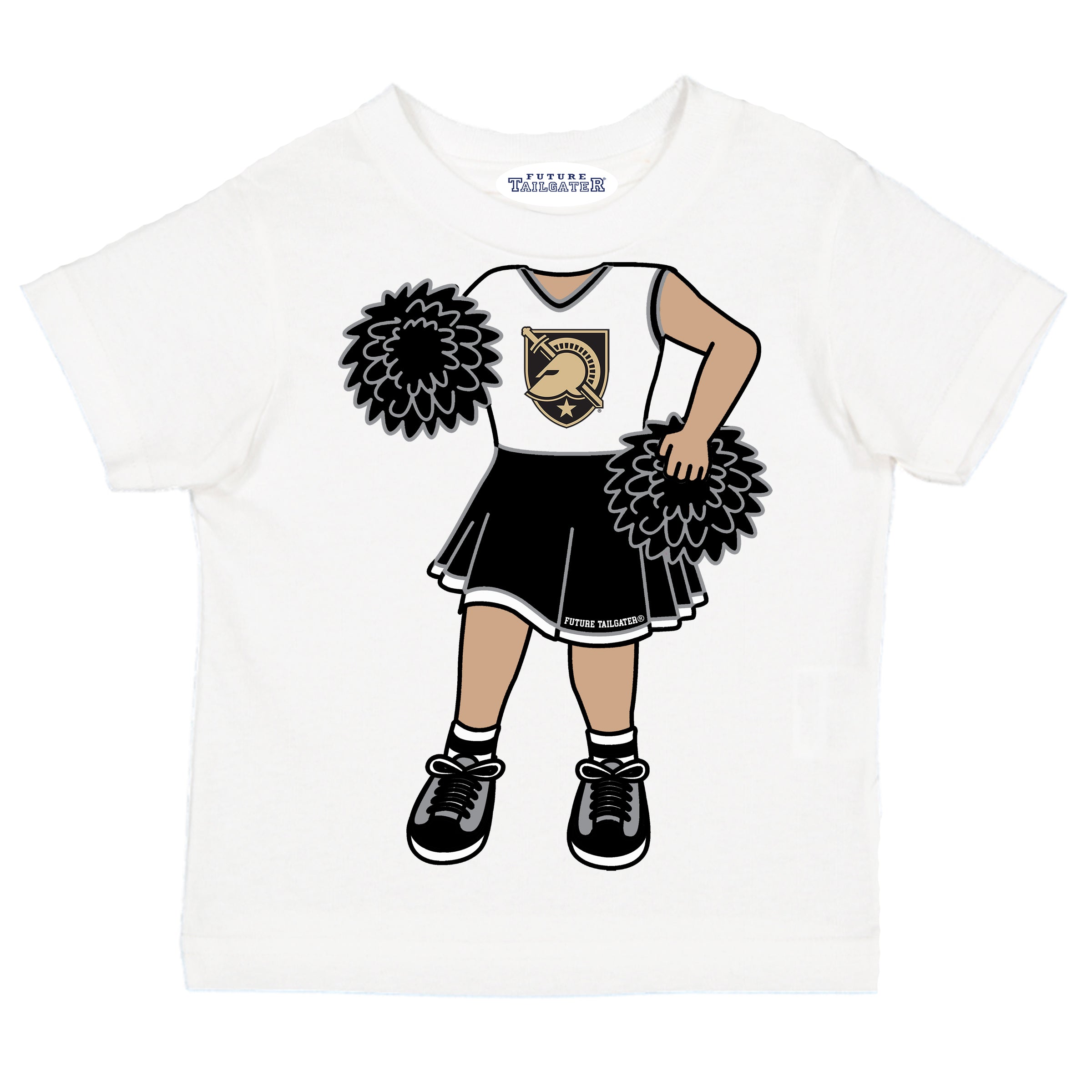 Army Black Knights Heads Up! Cheerleader Baby/Toddler/Youth T-Shirt
