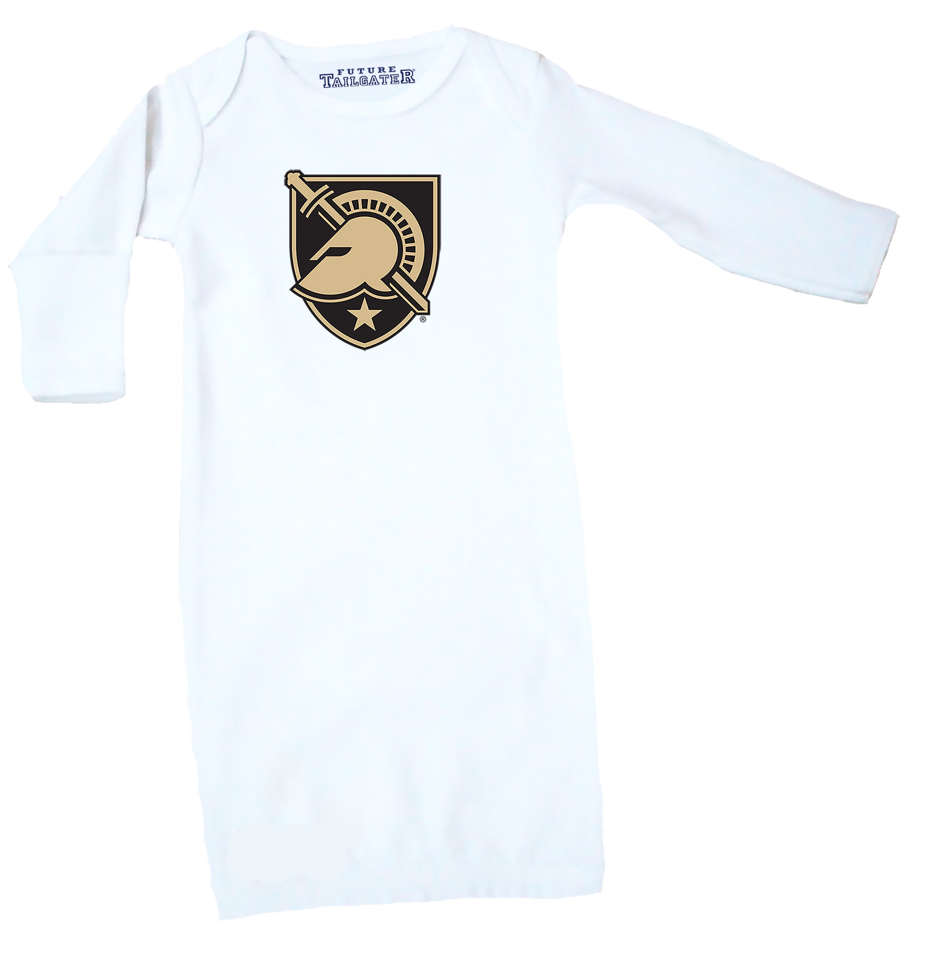 Army Black Knights LOGO Baby Layette Gown