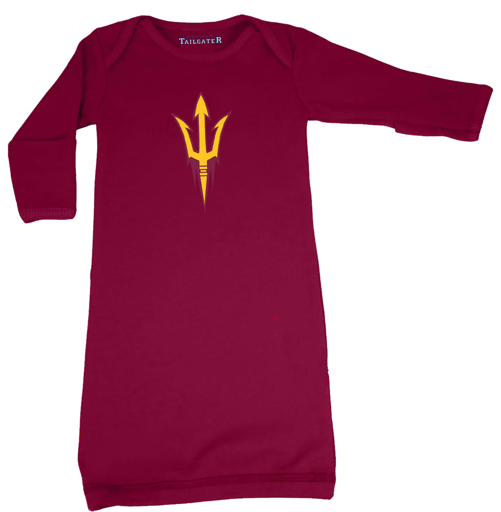 Arizona State Sun Devils LOGO Baby Layette Gown