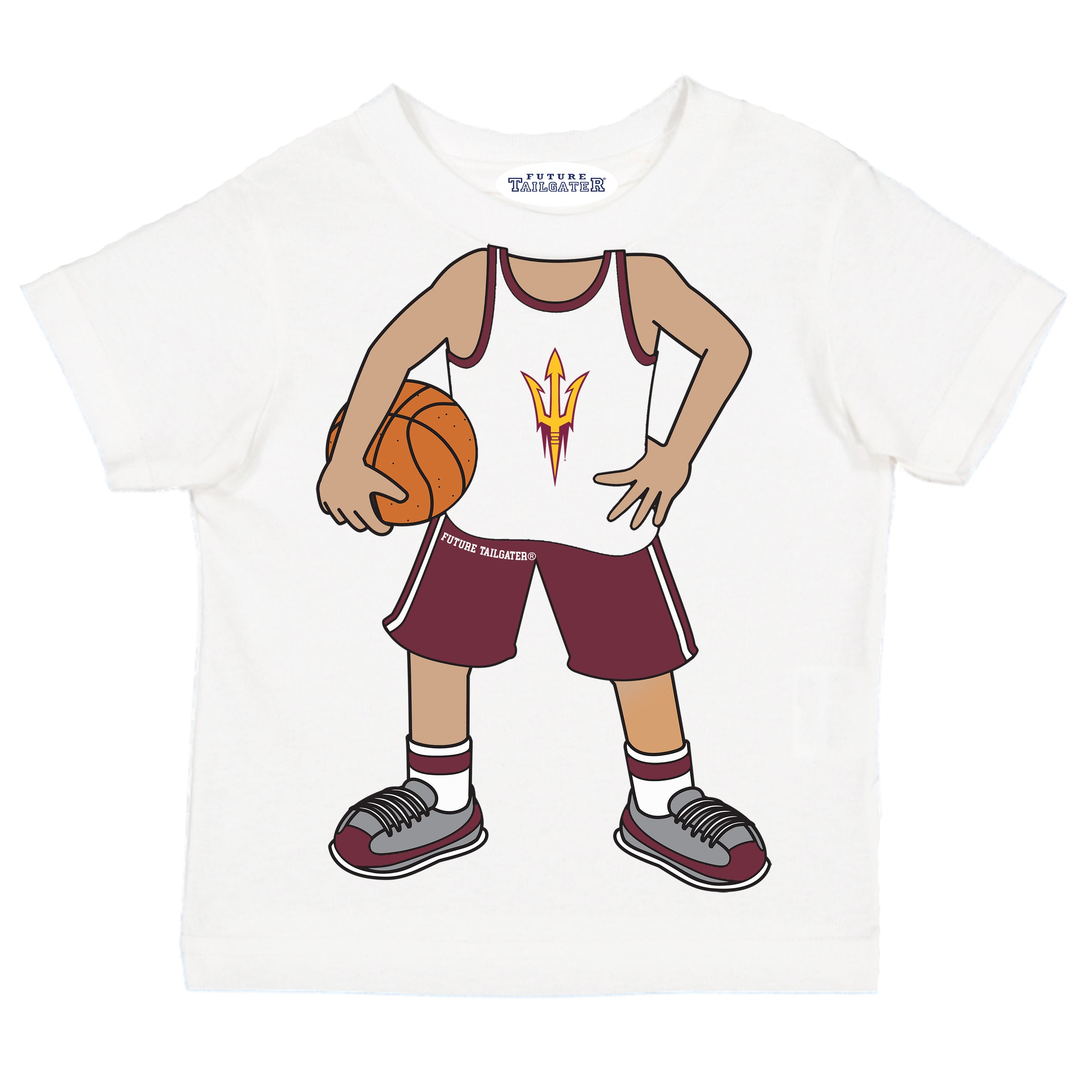 Arizona State Sun Devils Heads Up! Basketball Player Baby/Toddler/Youth T-Shirt