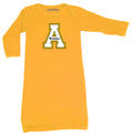 Appalachian State Mountaineers LOGO Baby Layette Gown