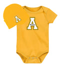 Appalachian State Mountaineers LOGO Baby Onesie and Cap Set