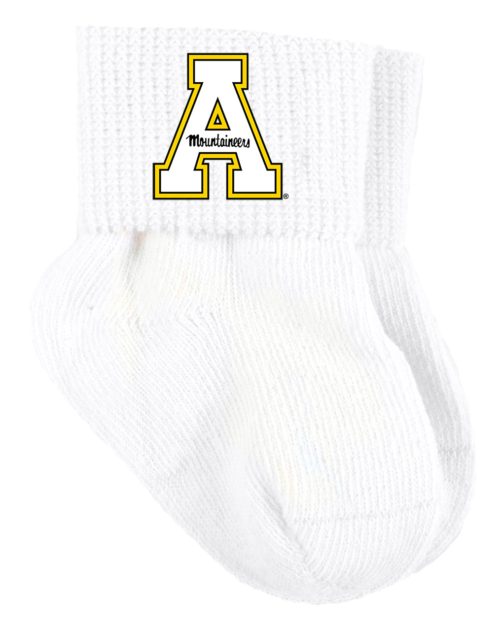 Appalachian State Mountaineers Baby Socks