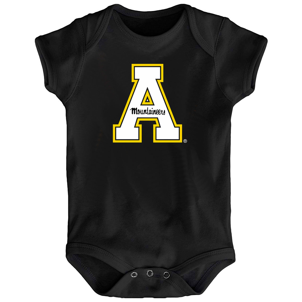 Appalachian State Mountaineers LOGO Baby Bodysuit