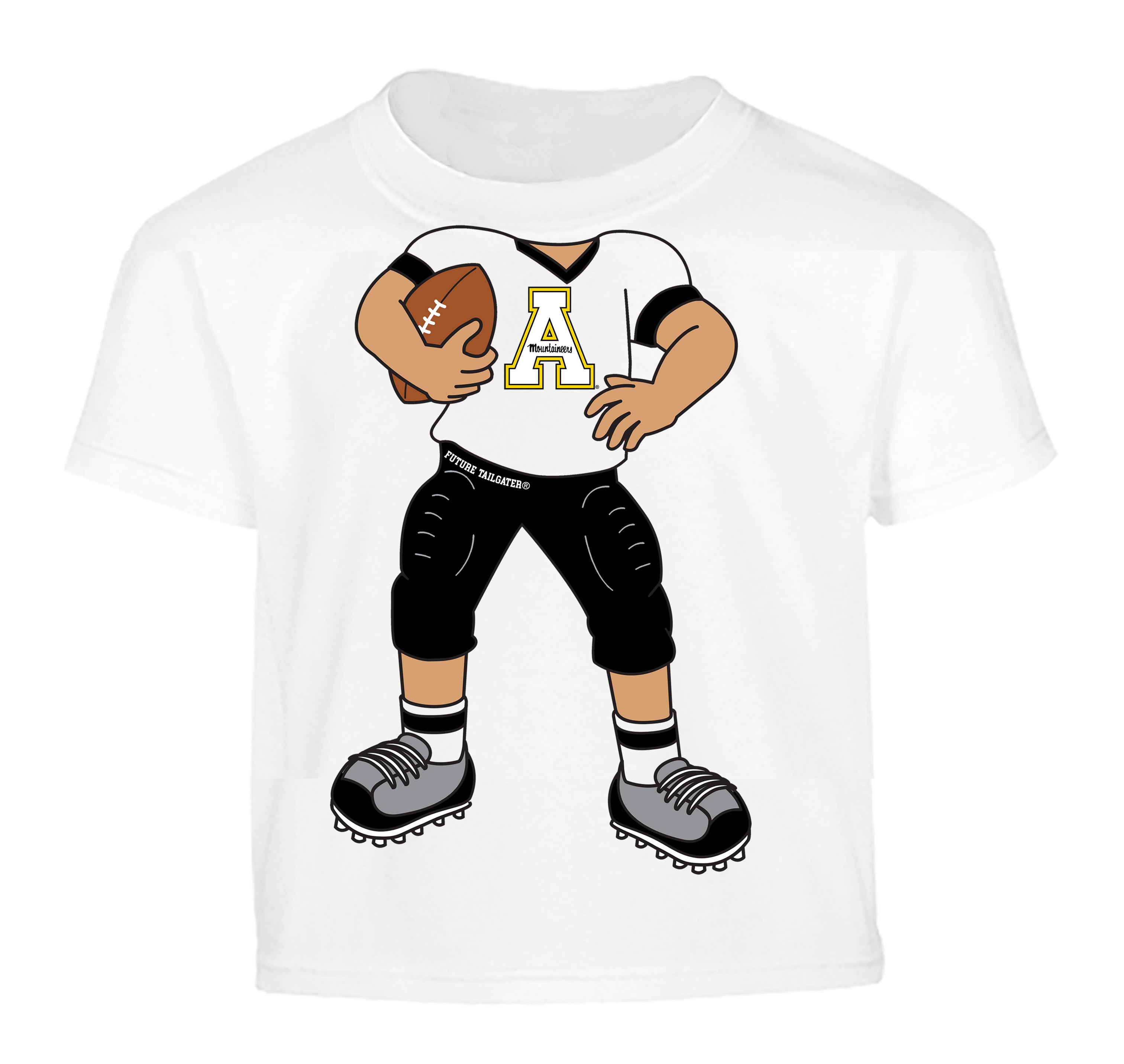 Appalachian State Mountaineers Heads Up! Football Player Baby/Toddler/Youth T-Shirt