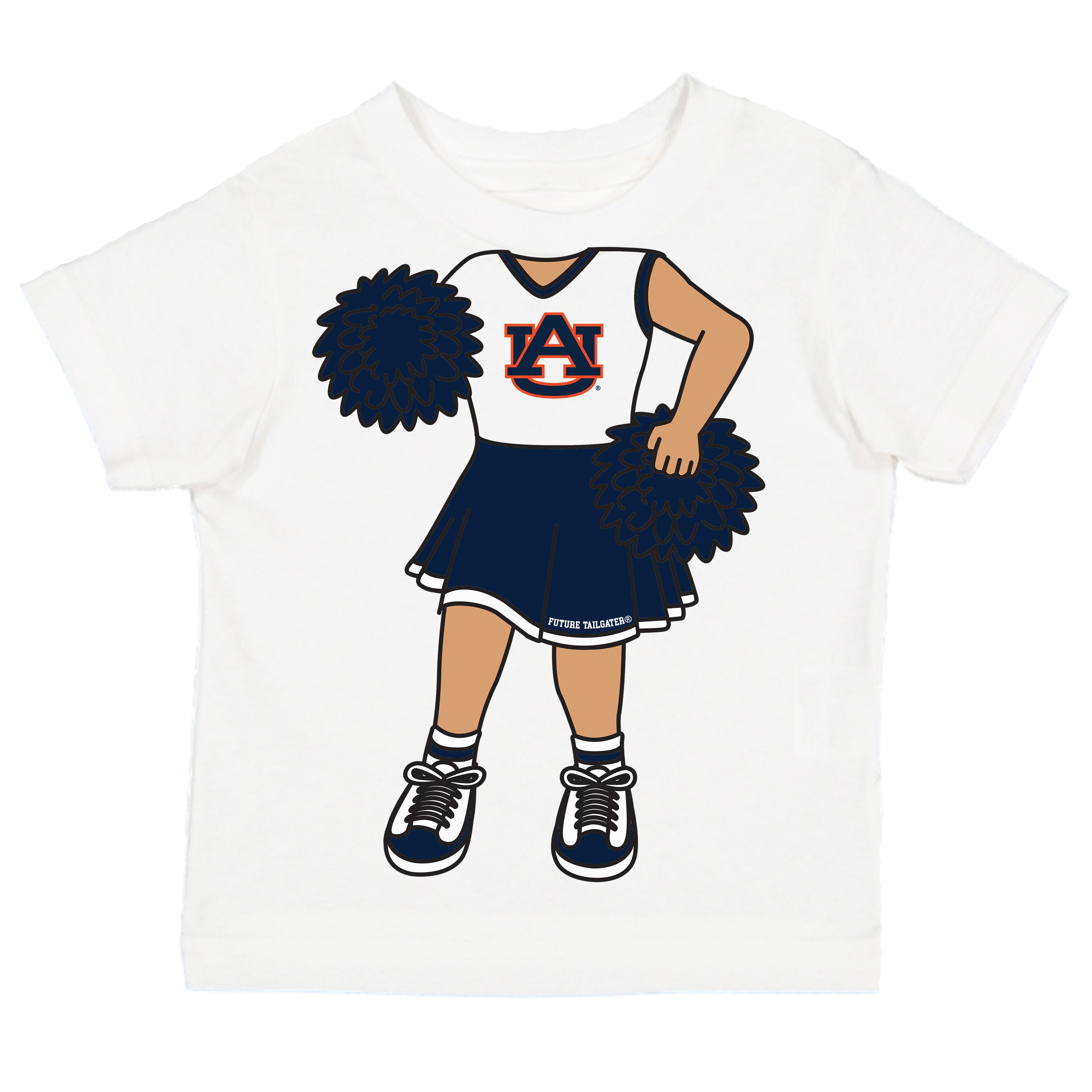 Auburn Tigers Heads Up! Cheerleader Baby/Toddler/Youth T-Shirt