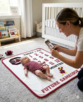 South Carolina Gamecocks Baby Milestone Blanket