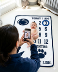 Penn State Nittany Lions Baby Milestone Blanket