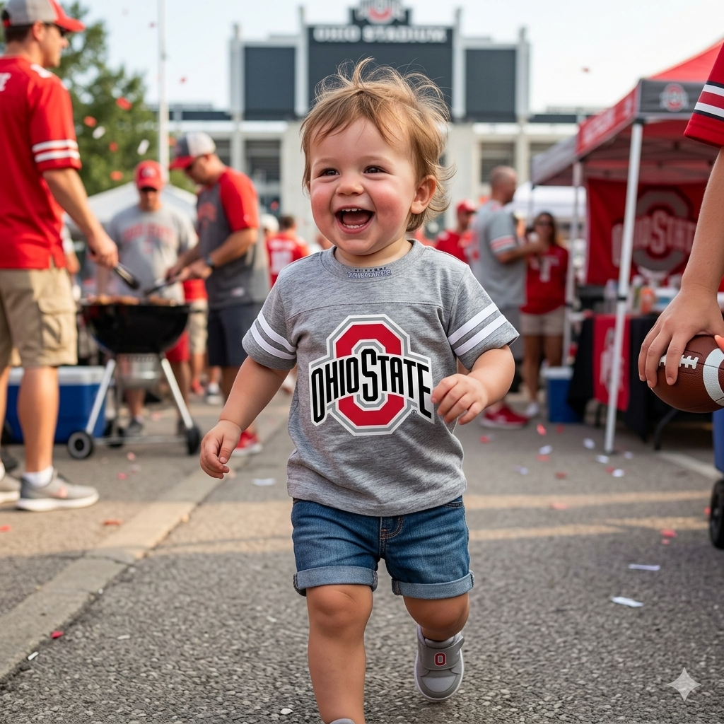 Ohio State Buckeyes Football Jersey Baby/Toddler/Youth T-Shirt