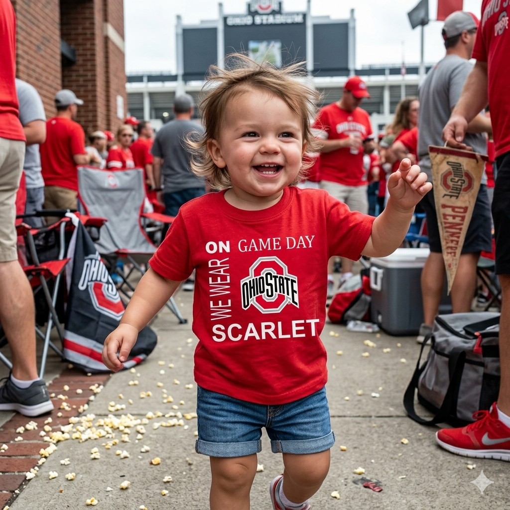 Ohio State Buckeyes On Game Day Baby/Toddler/Youth T-Shirt