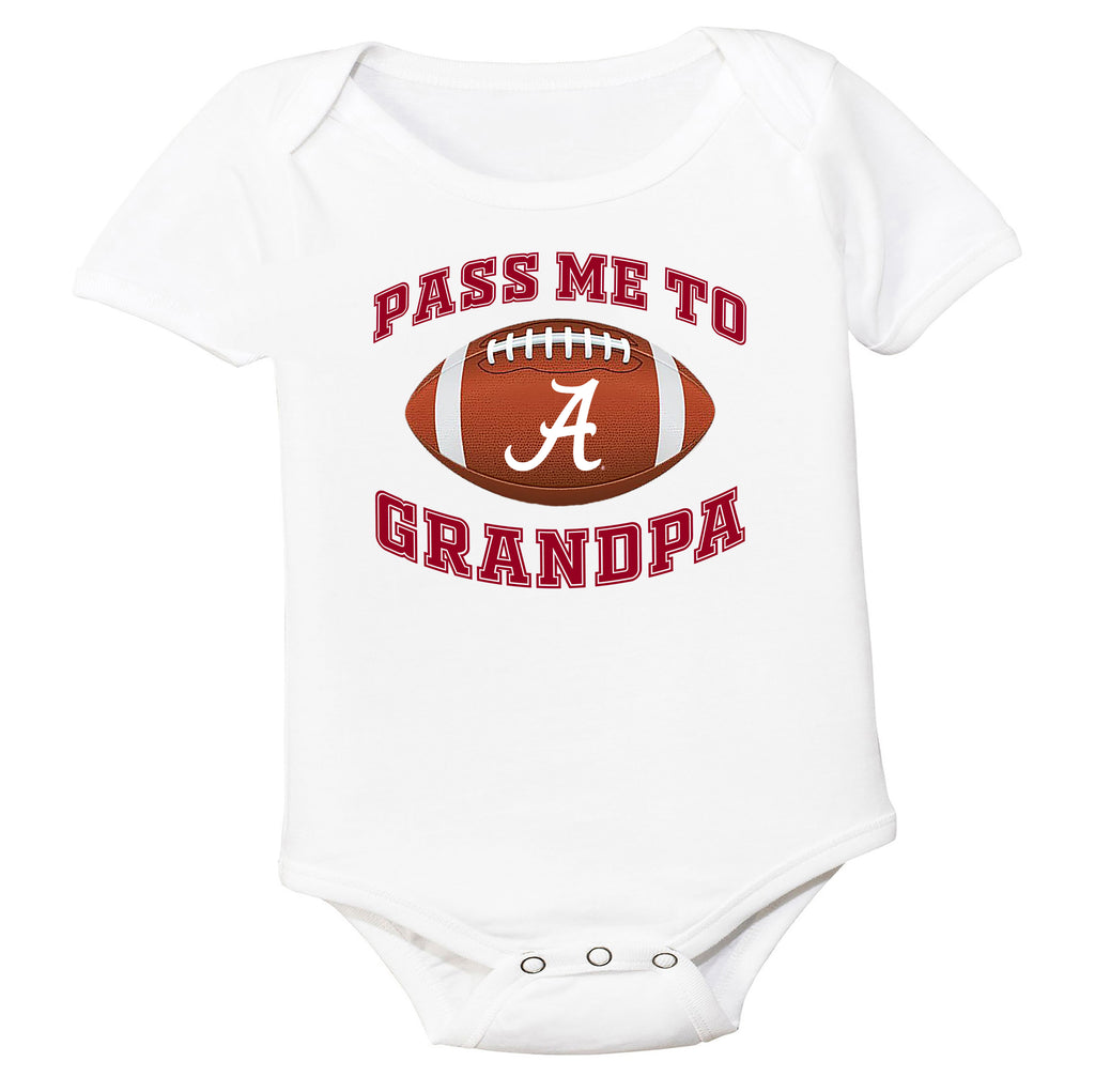 Alabama Crimson Tide Pass Me to GrandPA, & Other Loved Ones Baby Bodysuit