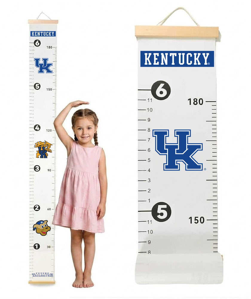 Kentucky Wildcats Baby Height Growth Chart for Kids