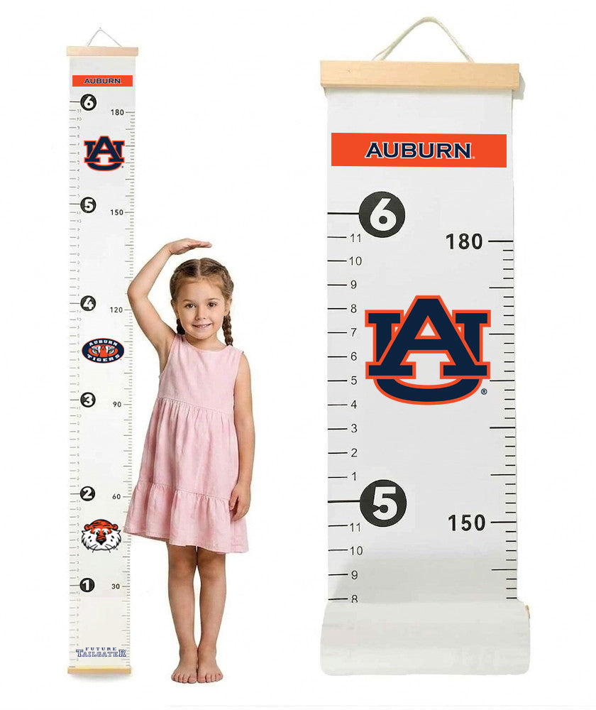 Auburn Tigers Tide Baby Height Growth Chart for Kids