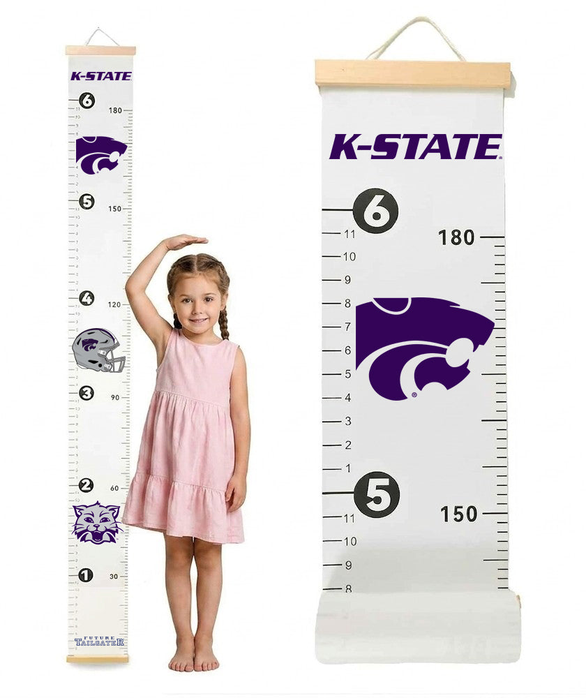 Kansas State Wildcats Baby Height Growth Chart for Kids