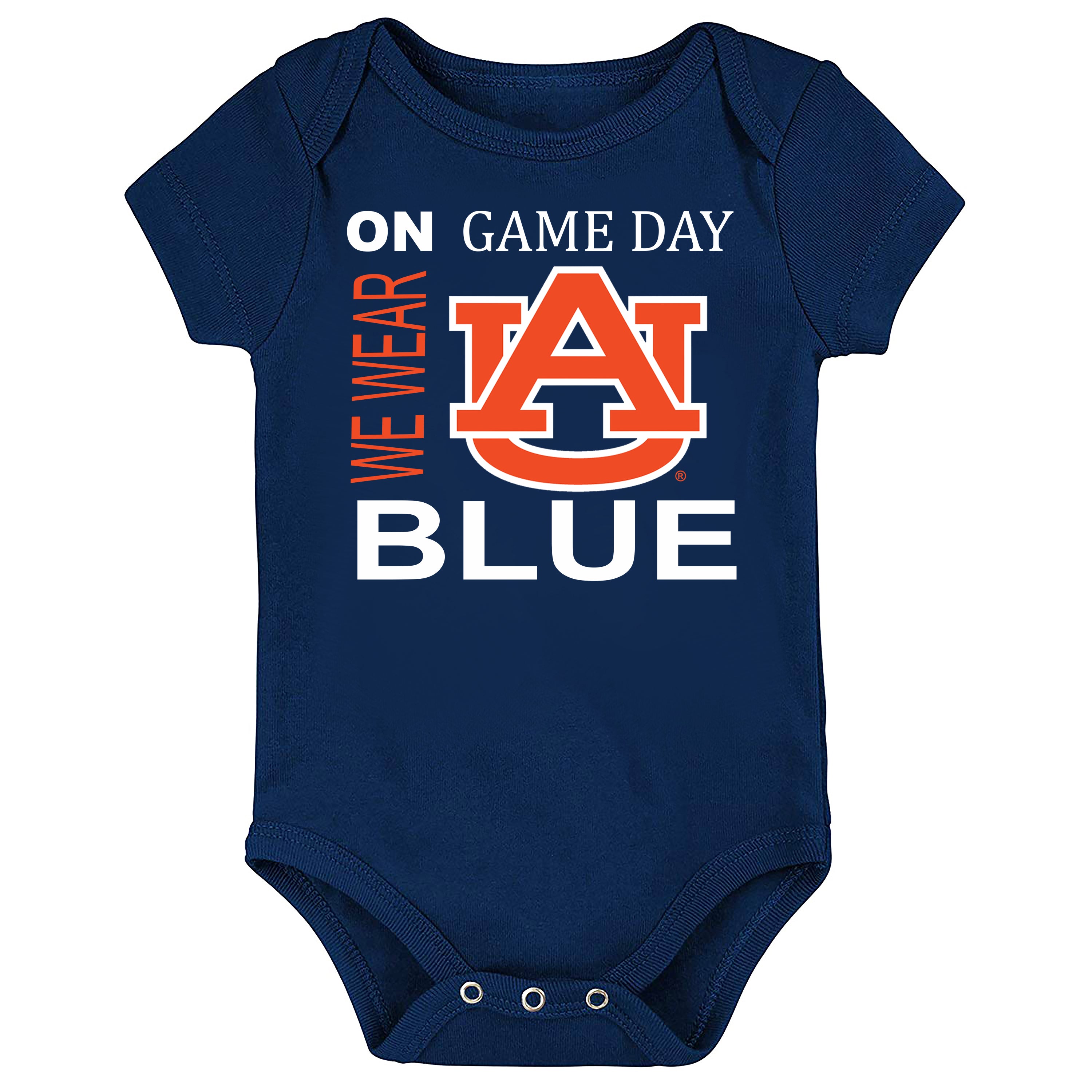Auburn Tigers On Game Day Baby Bodysuit