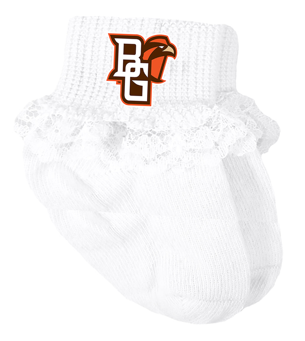 Bowling Green St. Falcons Baby Socks