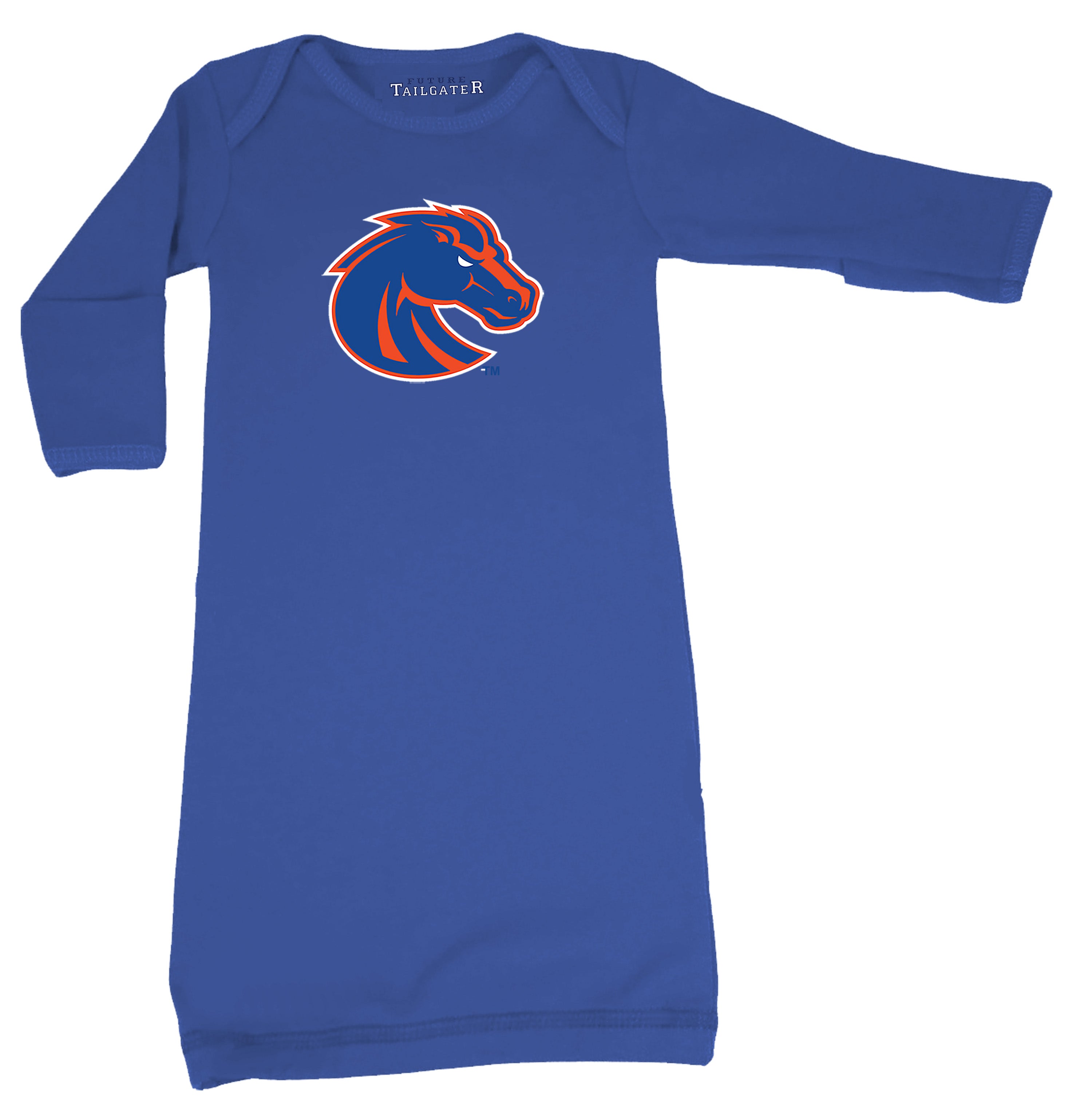 Boise State Broncos LOGO Baby Layette Gown