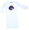 Boise State Broncos LOGO Baby Layette Gown