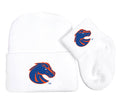Boise State Broncos Baby Knit Cap and Socks Set