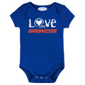 Boise State Broncos Doodle Art Baby Bodysuit