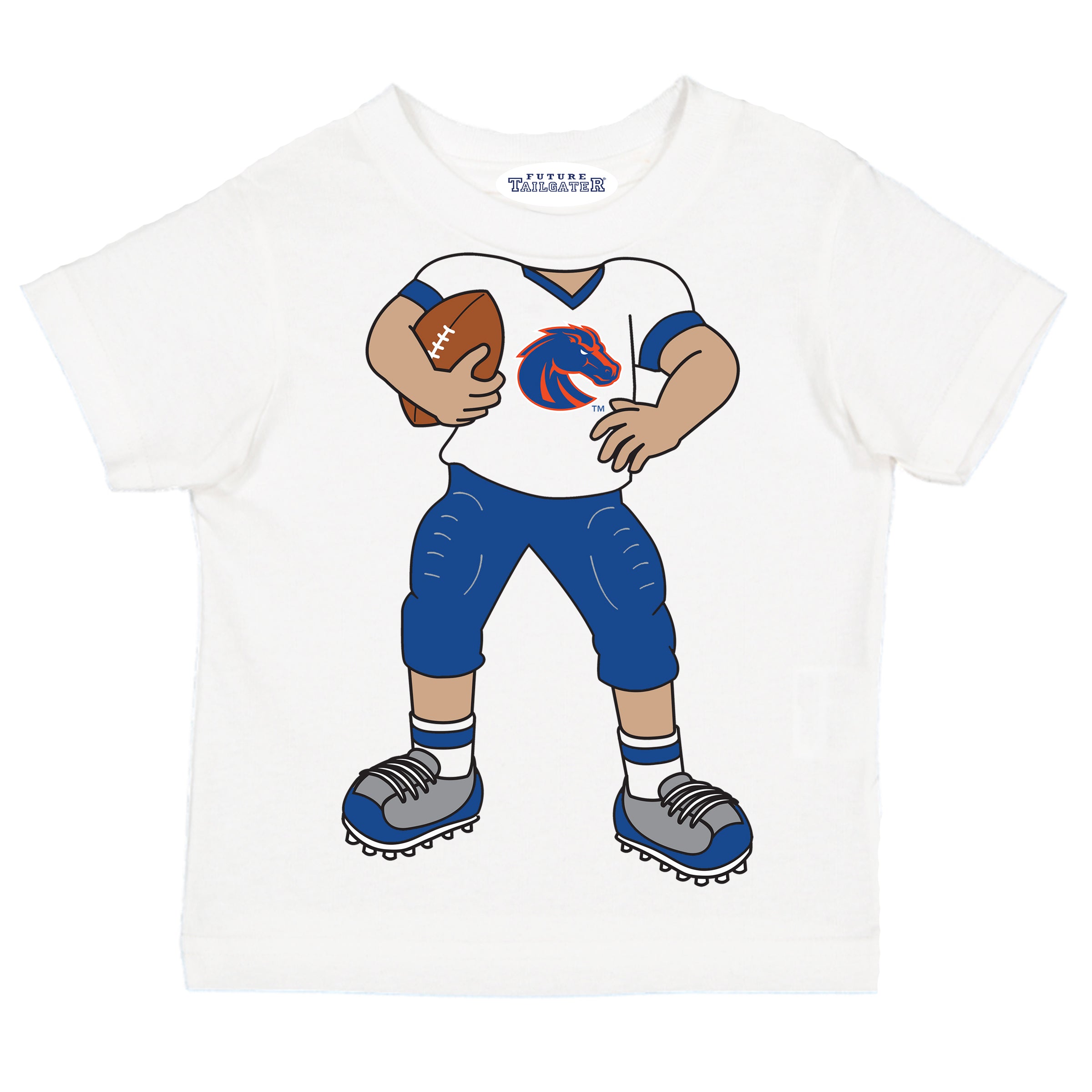 Boise State Broncos Heads Up! Football Player Baby/Toddler/Youth T-Shirt