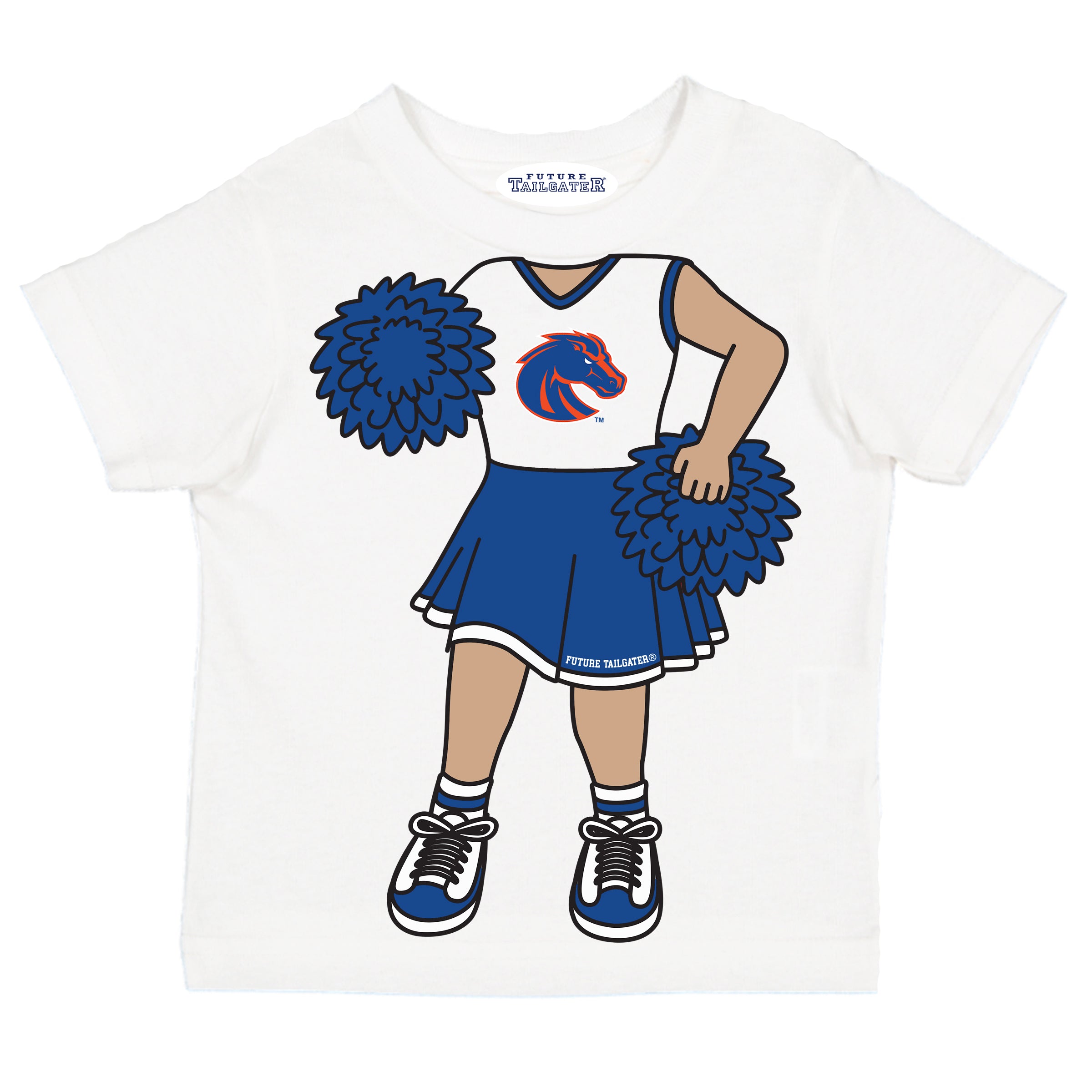 Boise State Broncos Heads Up! Cheerleader Baby/Toddler/Youth T-Shirt