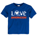 Boise State Broncos Doodle Art Baby/Toddler/Youth T-Shirt