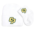 Cal Poly Mustangs Baby Knit Cap and Socks Set