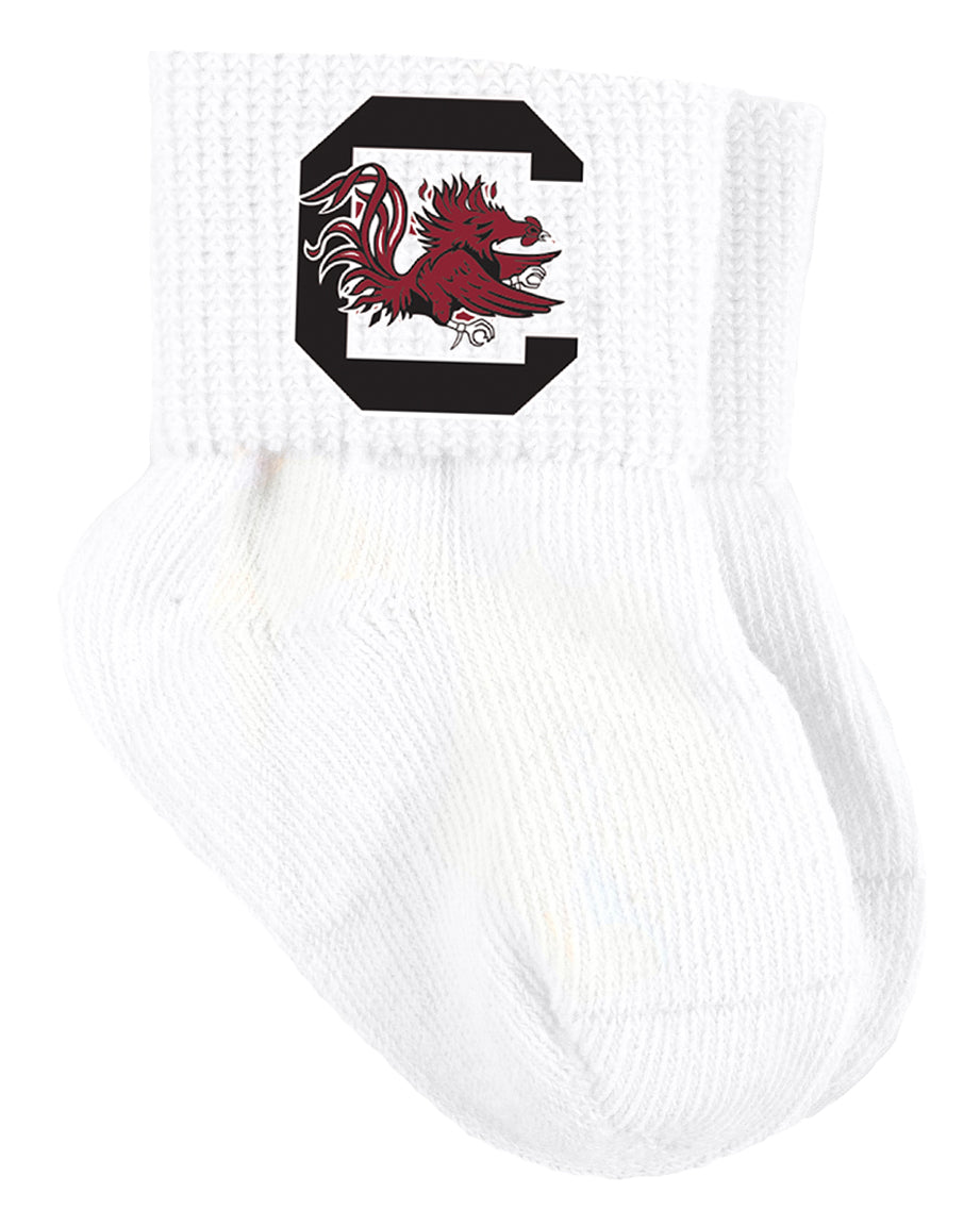 South Carolina Gamecocks Baby Socks