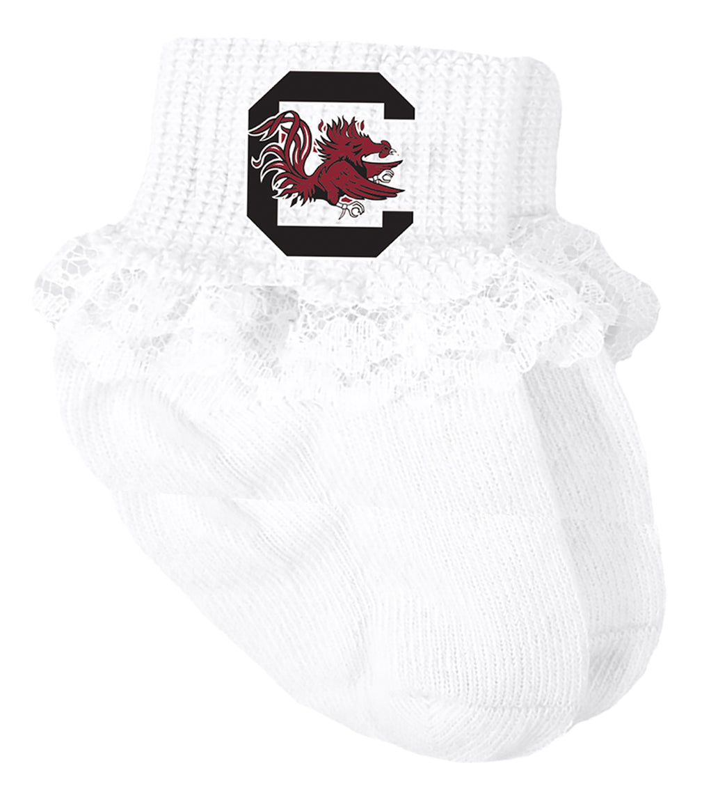 South Carolina Gamecocks Baby Socks