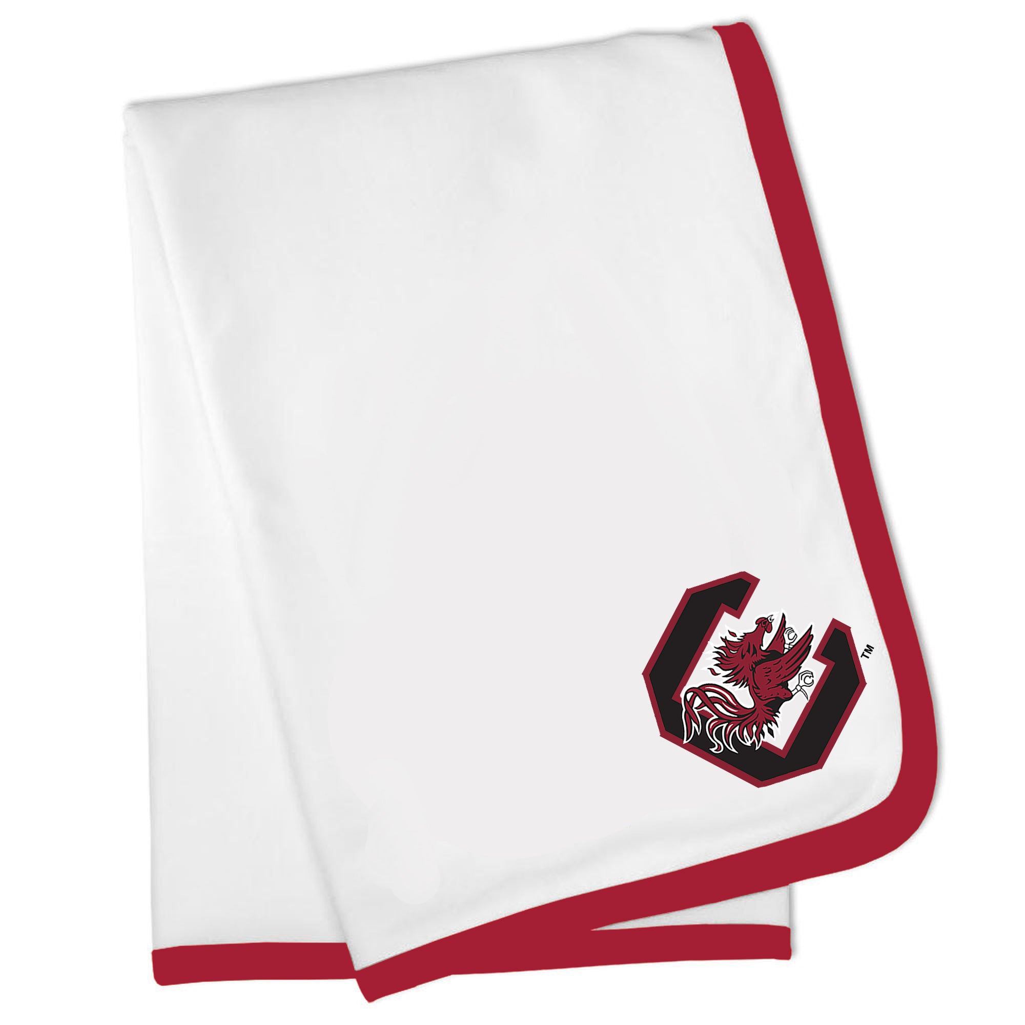 South Carolina Gamecocks Baby Receiving Blanket
