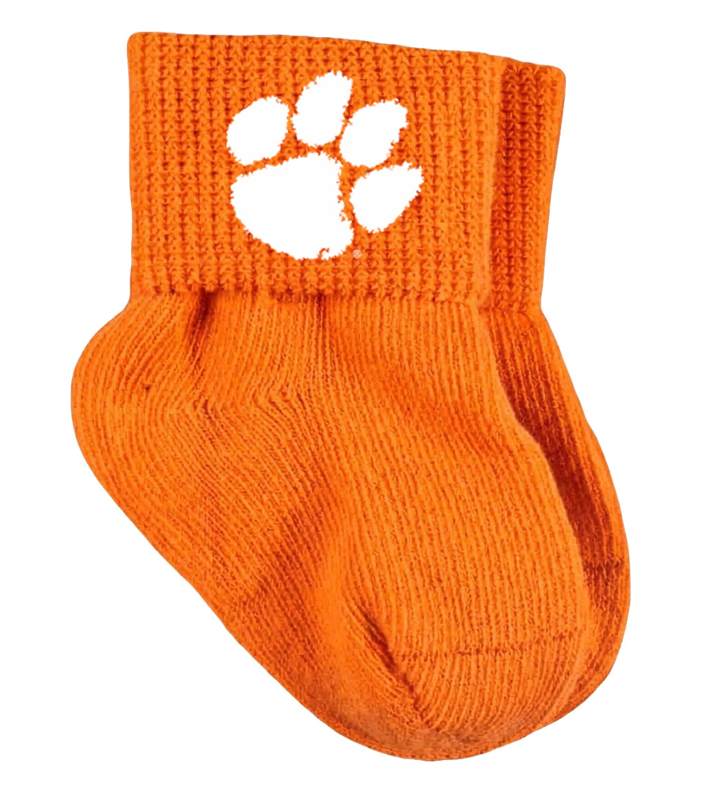Clemson Tigers Baby Socks