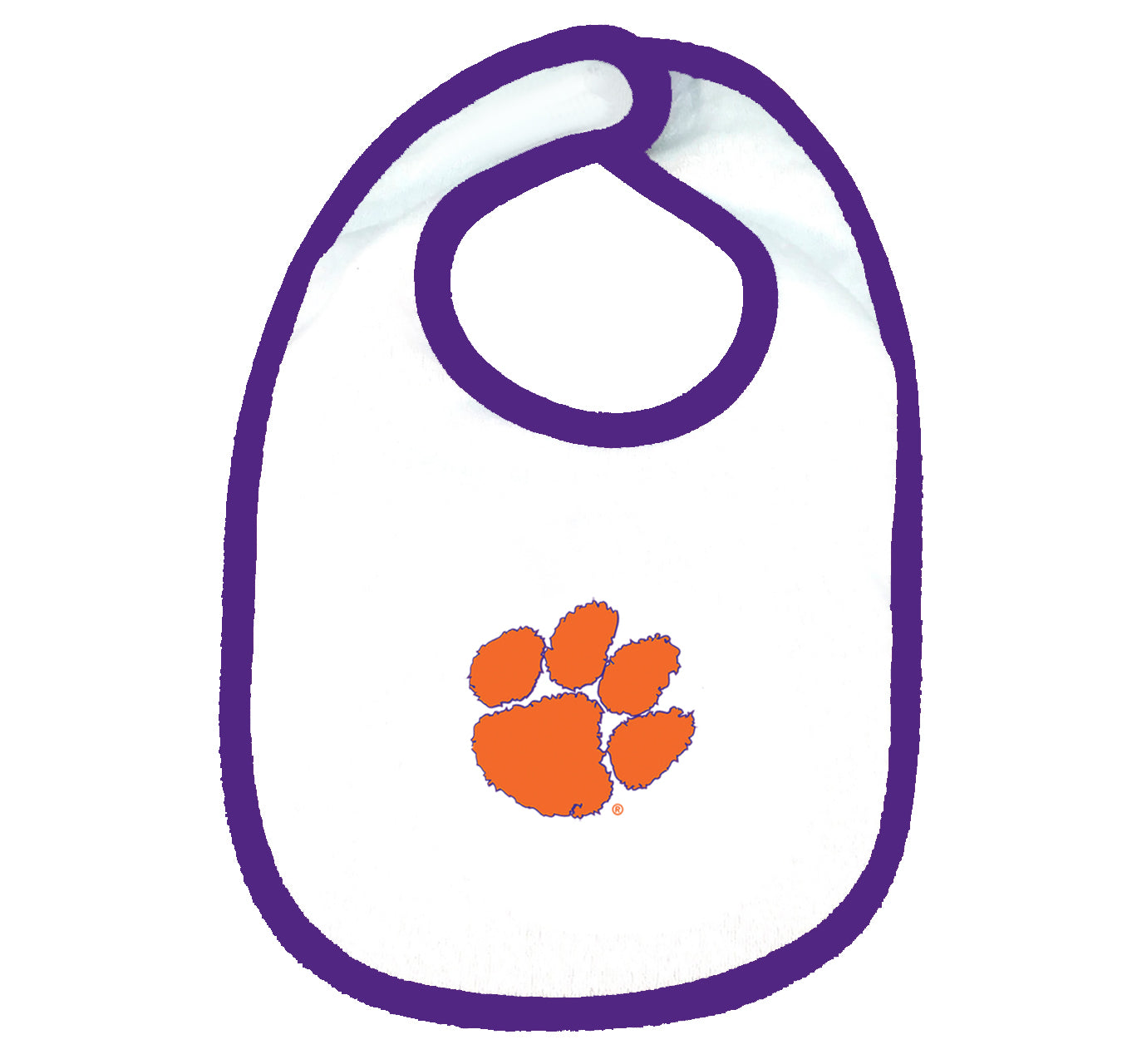 Clemson Tigers Baby Bib