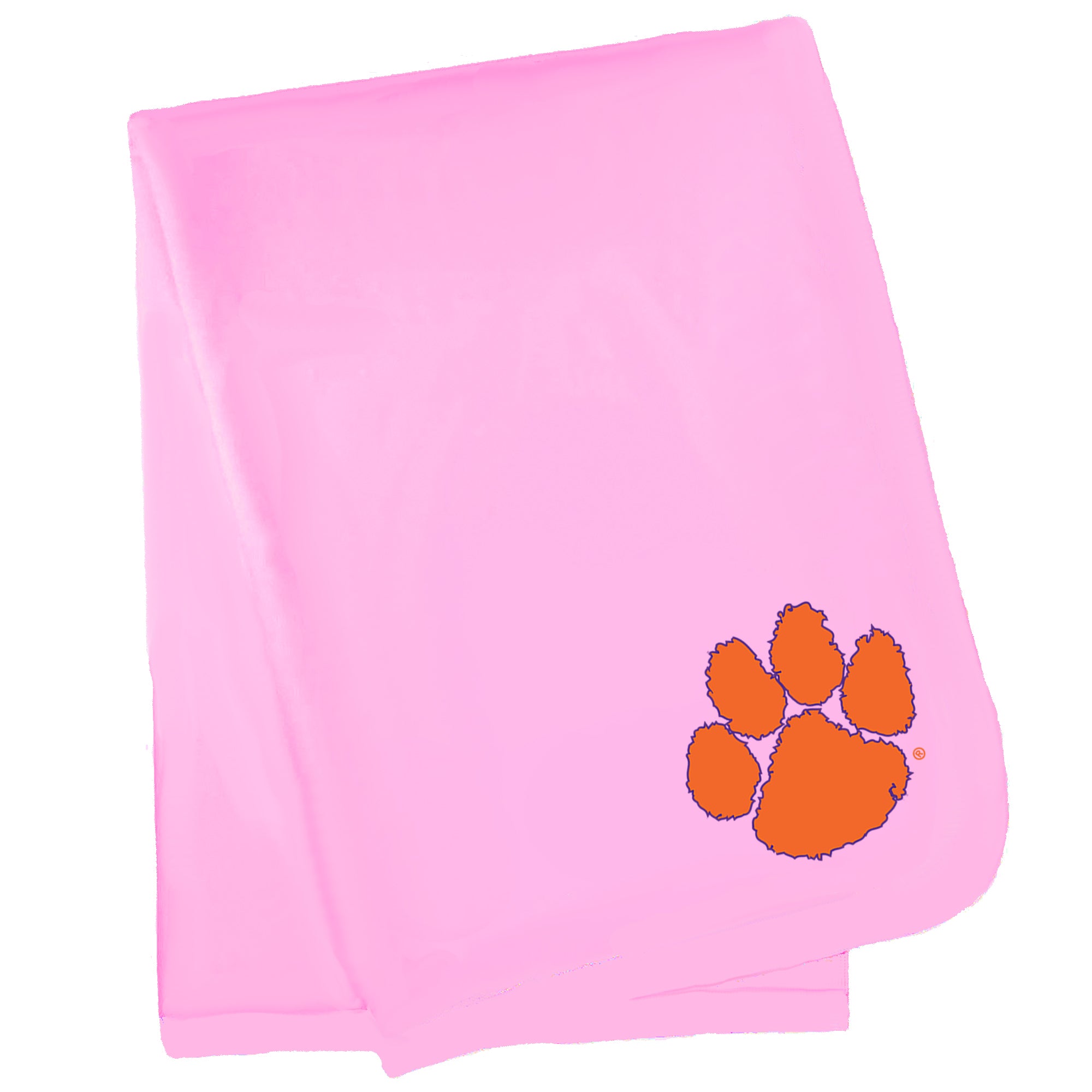 Clemson Tigers Baby Receiving Blanket