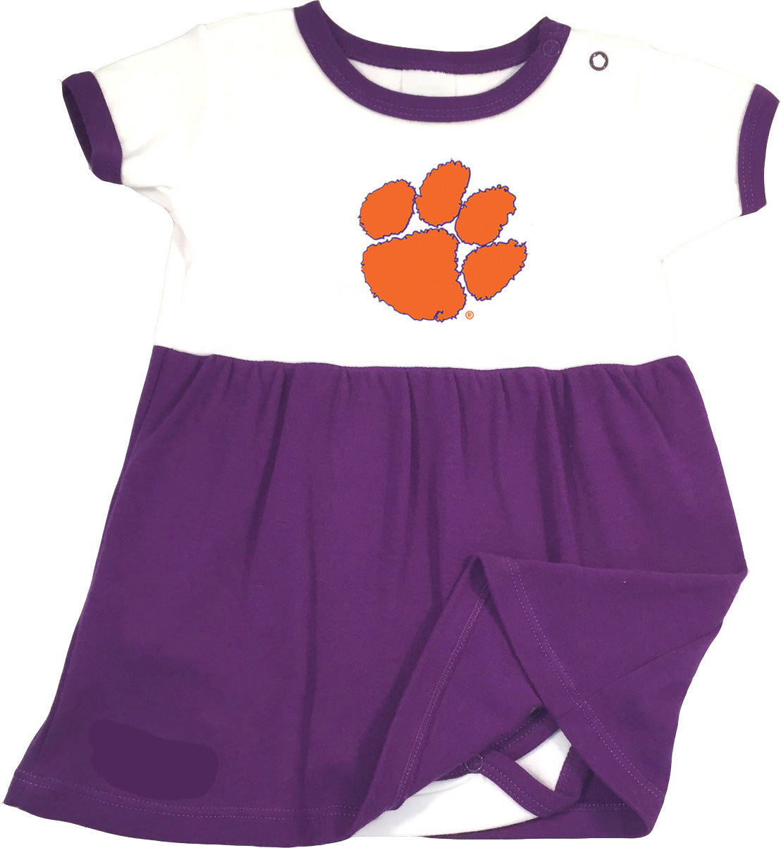 Clemson Tigers Baby Bodysuit Dress