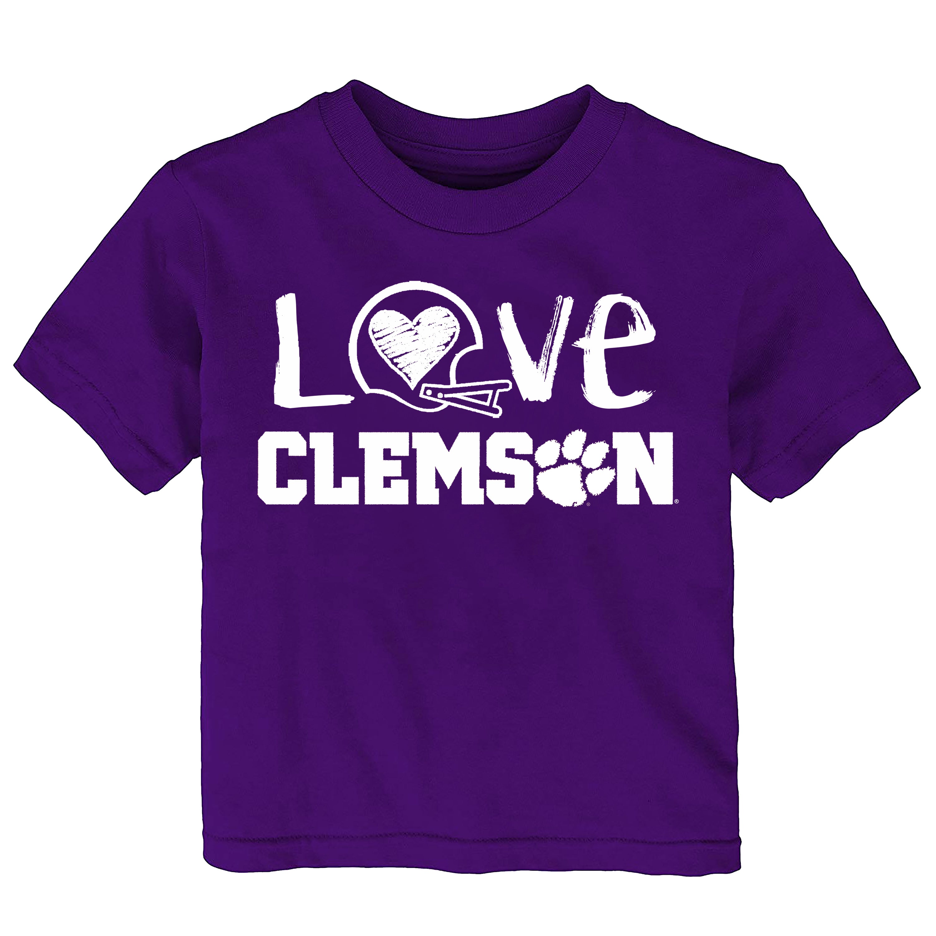 Clemson Tigers Doodle Art Baby/Toddler/Youth T-Shirt