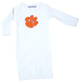 Clemson Tigers LOGO Baby Layette Gown