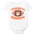 Clemson Tigers Pass Me to GrandPA, & Other Loved Ones Baby Bodysuit